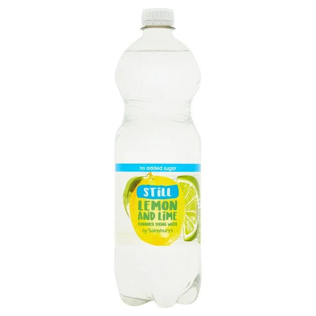 Sainsbury's Bottled Still Flavoured Water, Lemon & Lime 1L - gallery image 1