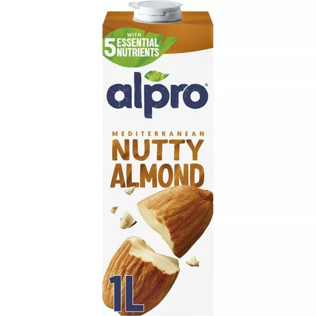 Alpro 1L Almond Original Long Life Dairy Free Drink - gallery image 1