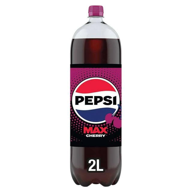 Pepsi Max Cherry No Sugar Cola Bottle 2L - gallery image 1