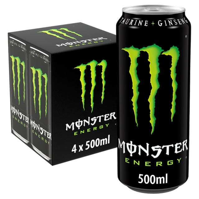 Monster Energy Drink 4x500ml - gallery image 1