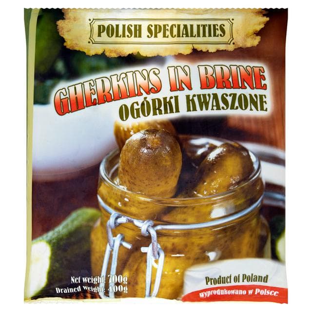 Polish Specialities Gherkins in Brine 700g - gallery image 1