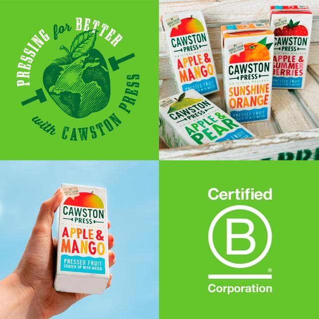 Cawston Press Apple & Mango Juice 3x200ml - gallery image 3