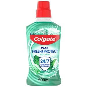 Colgate Plax Soft Mint Mouthwash Alcohol Free 500ml