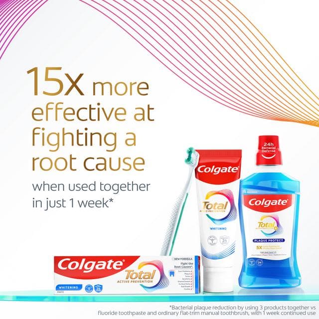 Colgate Total Active Prevention Teeth Whitening Toothpaste 125ml - gallery image 5
