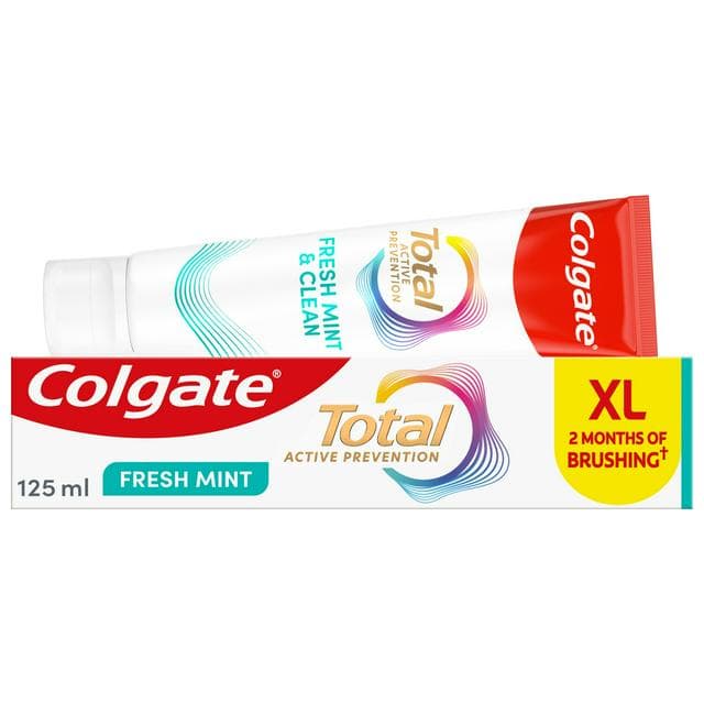 Colgate Total Active Prevention Fresh Mint Toothpaste 125ml - gallery image 1