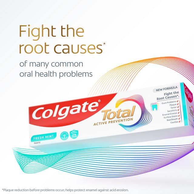 Colgate Total Active Prevention Fresh Mint Toothpaste 125ml - gallery image 2