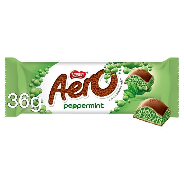 Aero Peppermint Chocolate Bar 36g - gallery image 1