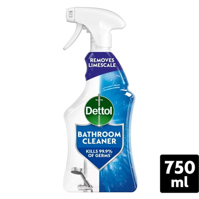 Dettol Power & Pure Bathroom Cleaning Spray 750ml - gallery image 1
