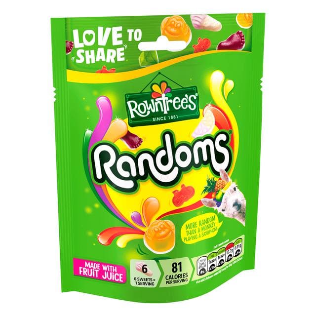 Rowntree's Randoms Sweets Sharing Bag 150g - gallery image 2