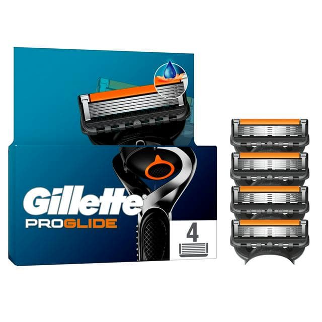 Gillette Fusion Proglide Razor Blades x4 - gallery image 1