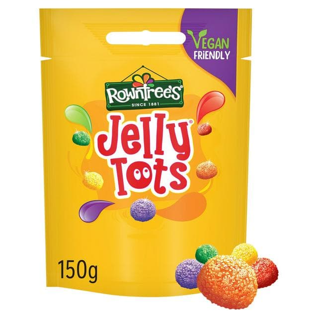 Rowntree's Jelly Tots Sweets Sharing Bag 150g - gallery image 1