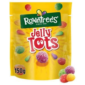 Rowntree's Jelly Tots Sweets Sharing Bag 150g