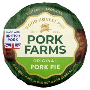 Pork Farms Medium Crusty Pork Pie 295g