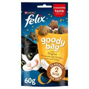 Felix Goody Bag Cat Treats Original Mix 60g