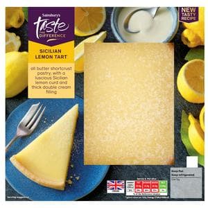 Sainsbury's 460g Sicilian Lemon Tart, Taste the Difference