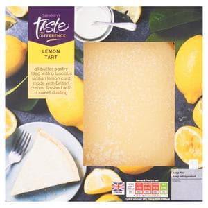 Sainsbury's 460g Sicilian Lemon Tart, Taste the Difference