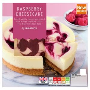 Sainsbury's 500g Raspberry Cheesecake Dessert