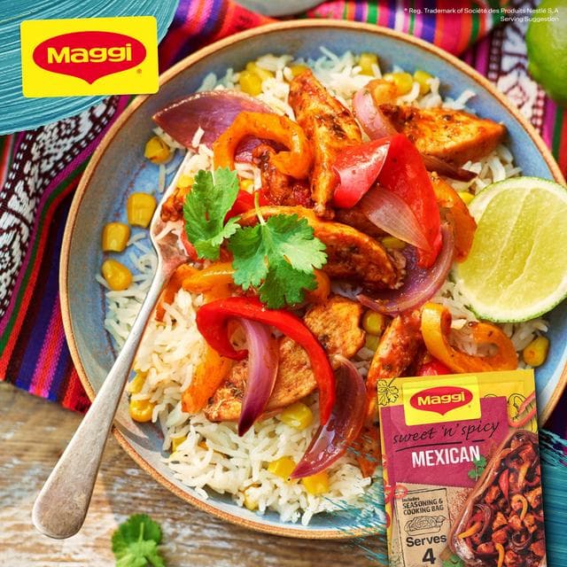 Maggi So Juicy Sweet & Spicy Mexican Chicken Herbs & Spices Recipe Mix 38g - gallery image 2