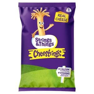 Strings & Things Cheestrings Cheese Snack x8 160g