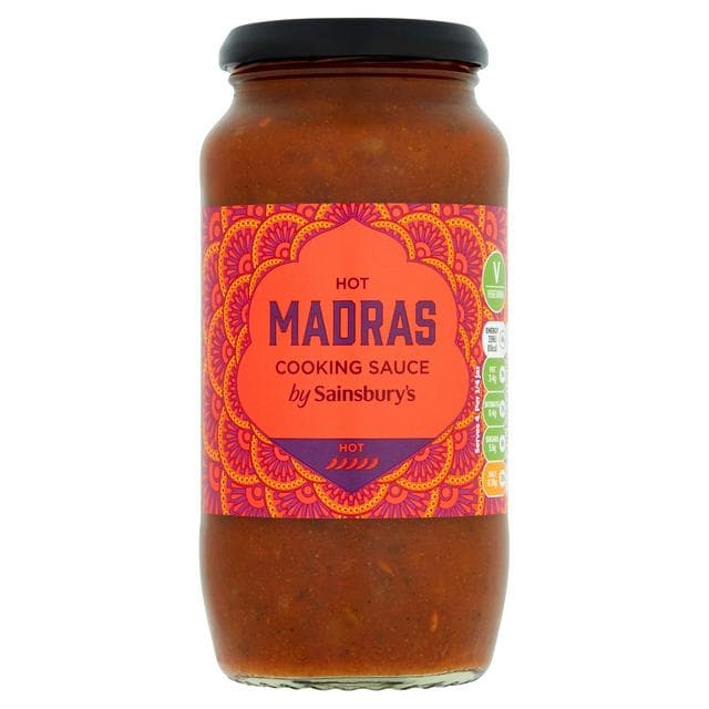 Sainsbury's Madras Curry Cooking Sauce 500g - gallery image 1