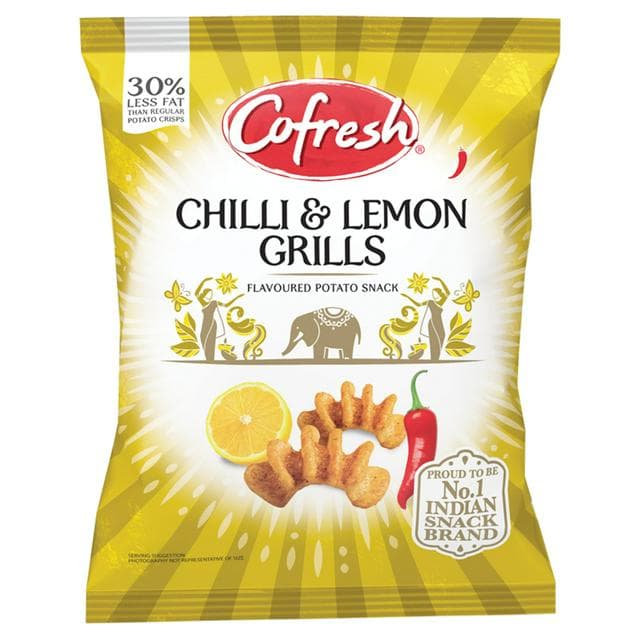 Cofresh Chilli & Lemon Grills Flavoured Potato Snack 80g - gallery image 1