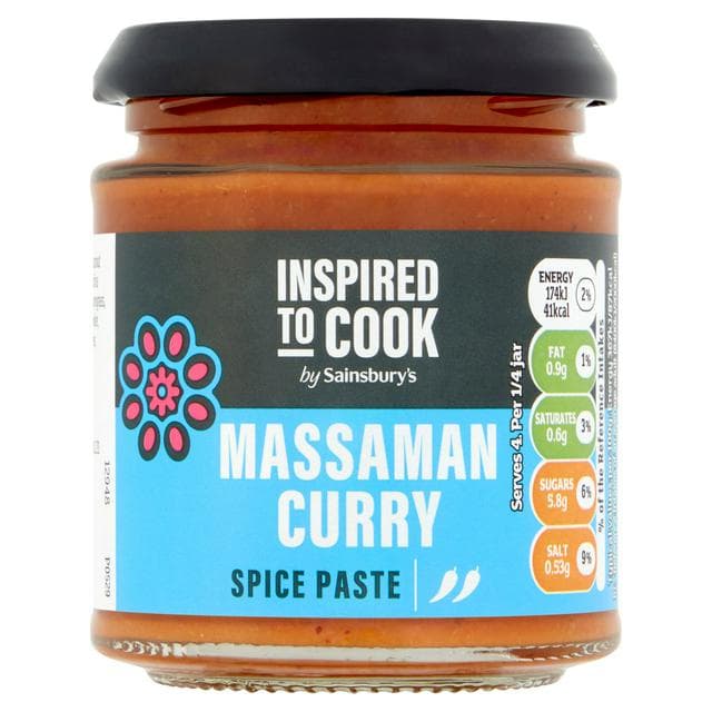 Sainsbury's Massaman Curry Paste, Inspired to Cook 190g - gallery image 1
