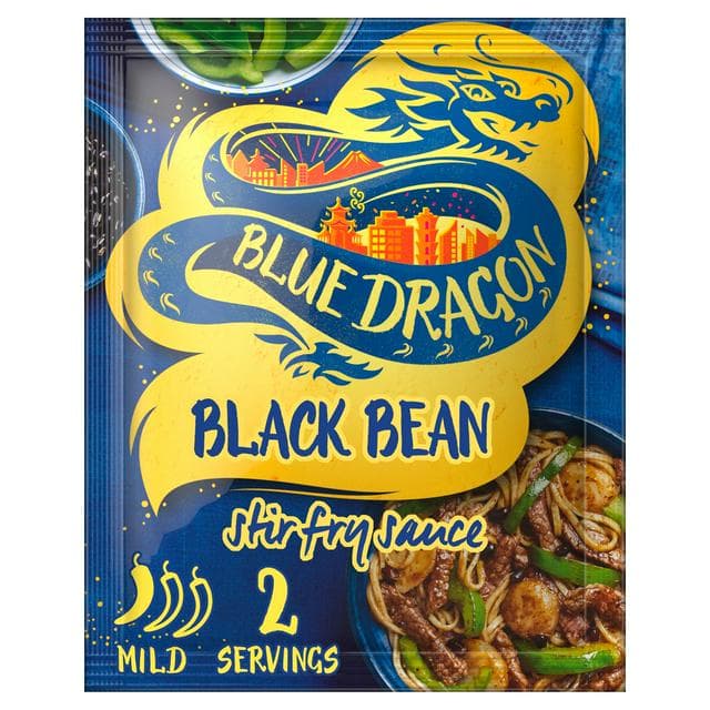 Blue Dragon Black Bean Stir Fry Sauce 120g - gallery image 1