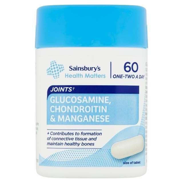 Sainsbury's Glucosamine, Chondroitin & Manganese Tables x60 - gallery image 1