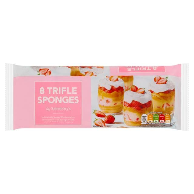 Sainsbury's Trifle Sponges 160g - gallery image 1