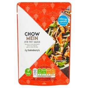 Sainsbury's Chow Mein Stir Fry Sauce 120g