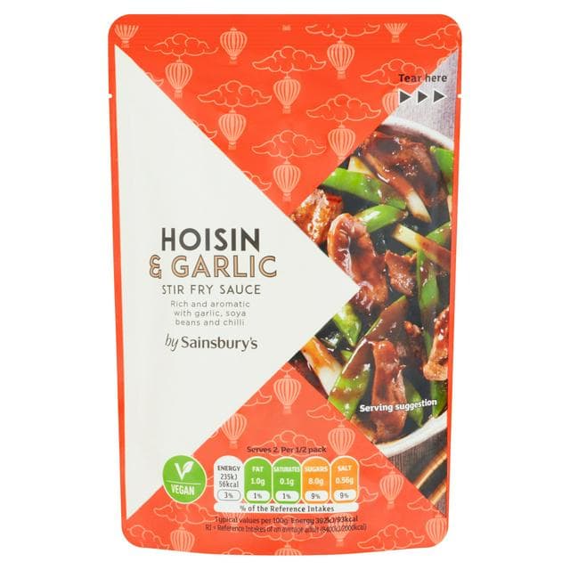Sainsbury's Hoisin & Garlic Stir Fry Sauce 120g - gallery image 1