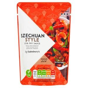 Sainsbury's Szechuan Stir Fry Sauce 120g
