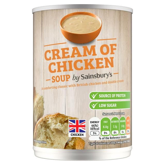 Sainsbury's Cream Of Chicken Soup 400g - gallery image 1