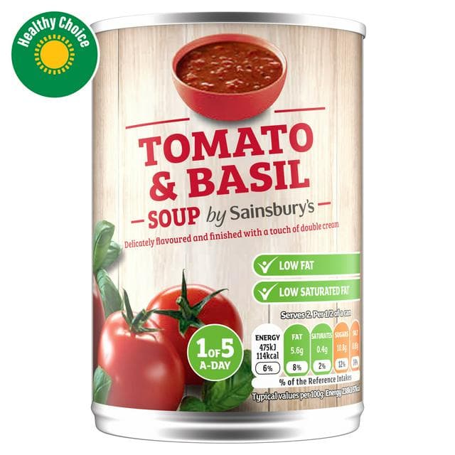 Sainsbury's Tomato & Basil Soup 400g - gallery image 1