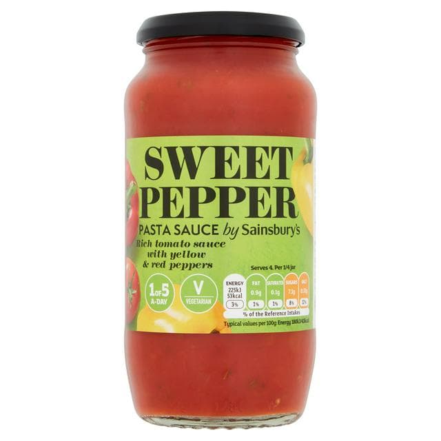 Sainsbury's Pasta Sauce, Sweet Pepper 500g - gallery image 1
