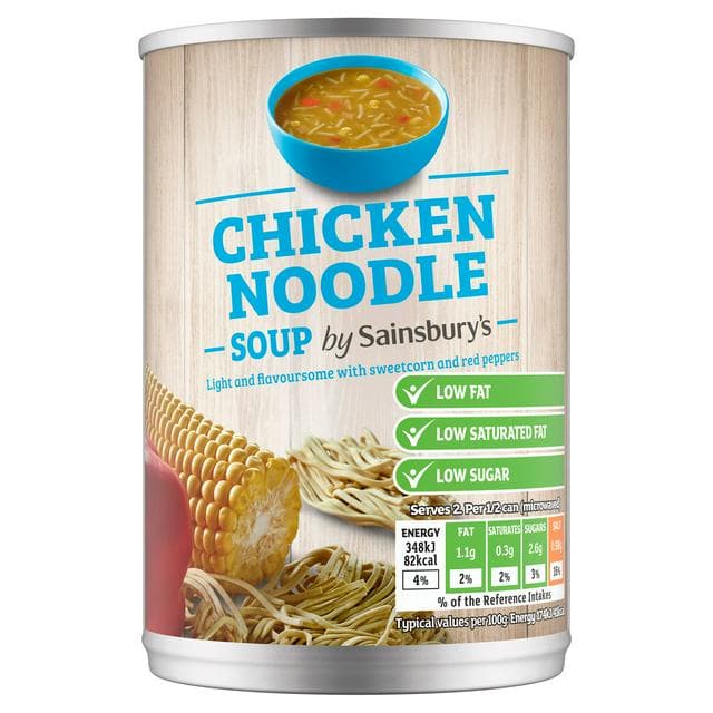 Sainsbury's Chicken Noodle Soup 400g - gallery image 1