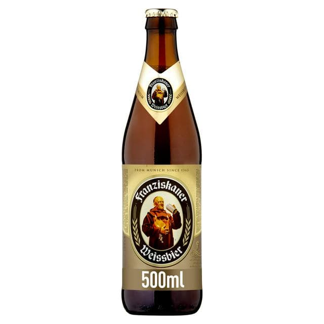 Franziskaner Weissbier German Wheat Beer Bottle 500ml - gallery image 1