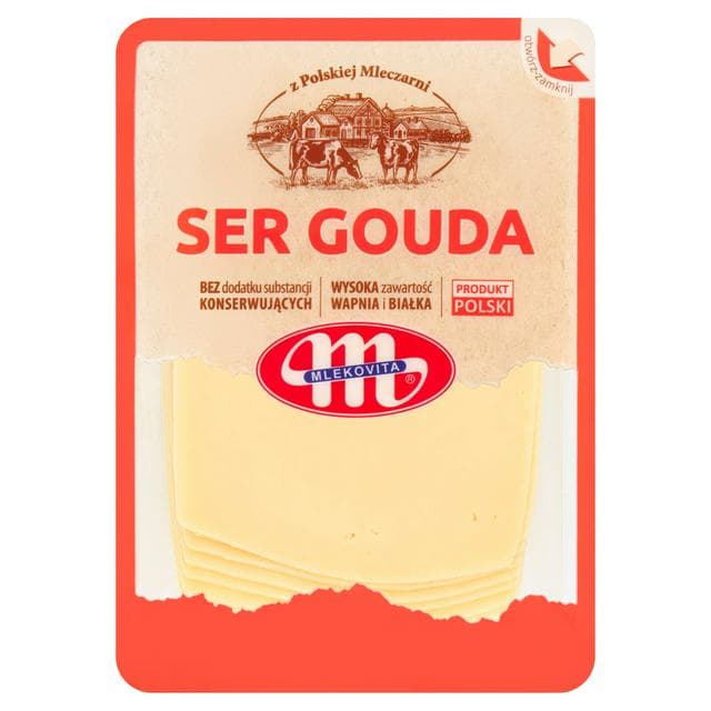 Mlekovita Gouda Slices 150g - gallery image 1