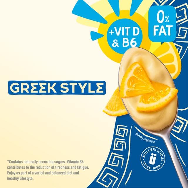 Müller Light Greek Style Luscious Lemon Yogurt 4x115g - gallery image 3