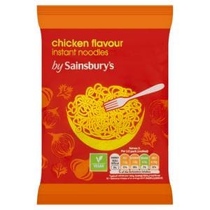 Sainsbury's Chicken Flavour Instant Noodles 90g