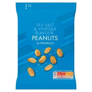 Sainsbury's Sea Salt & Vinegar Peanuts 200g