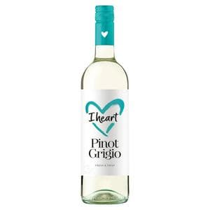 I Heart Pinot Grigio White Wine 75cl