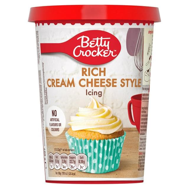 Betty Crocker Rich Cream Cheese Style Icing 400g - gallery image 1