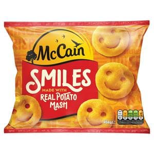 McCain Potato Smiles 454g