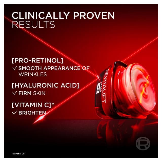 L'Oreal Paris Revitalift Laser Renew Anti Ageing Day Cream 50ml - gallery image 3