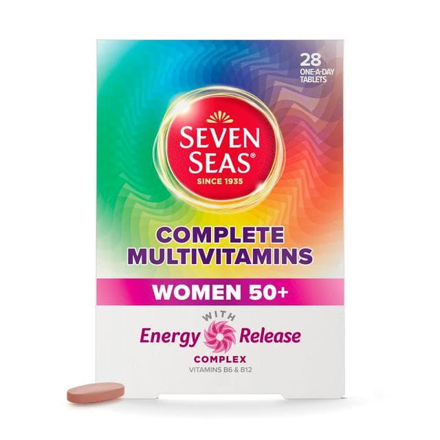 Seven Seas Complete Multivitamins Woman 50+ Tablets x28 - gallery image 1