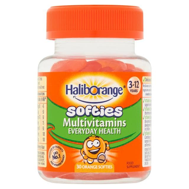 Haliborange Orange Multivitamin Softie x30 - gallery image 1