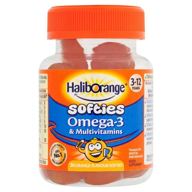 Haliborange Omega-3 Multivitamin Softie x30 - gallery image 1