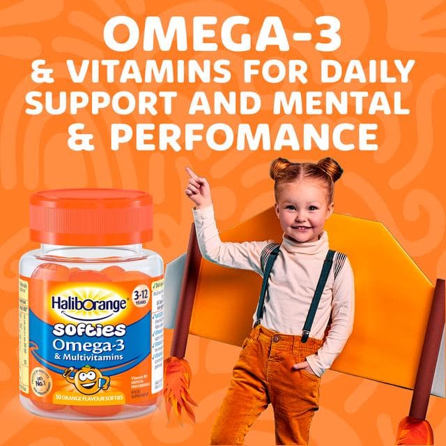 Haliborange Omega-3 Multivitamin Softie x30 - gallery image 2