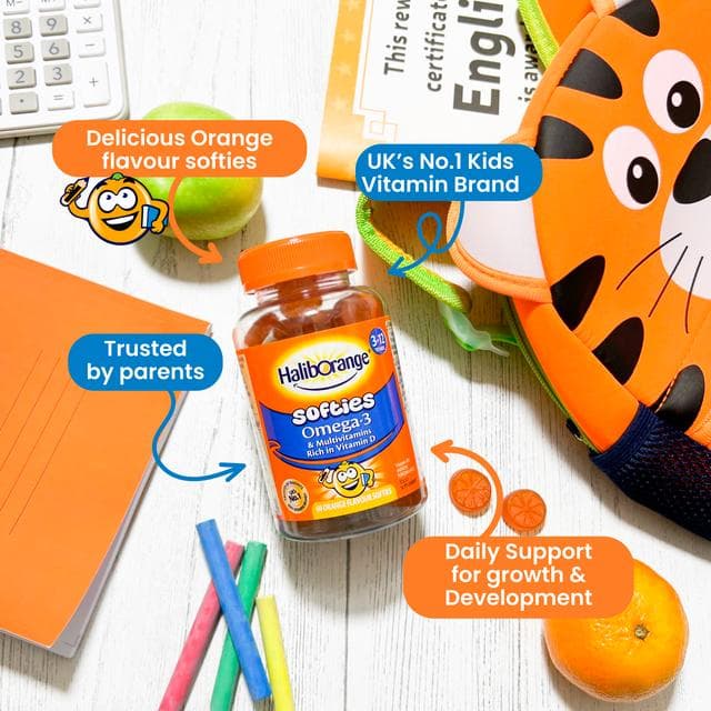 Haliborange Omega-3 Multivitamin Softie x30 - gallery image 6